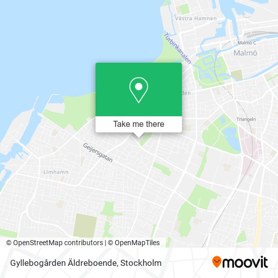 Gyllebogården Äldreboende map