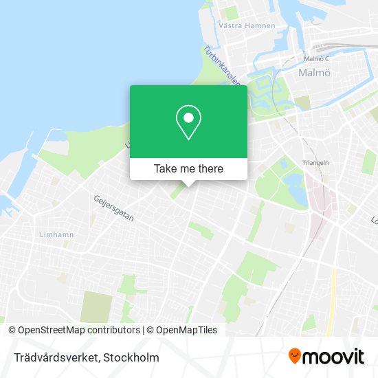 Trädvårdsverket map