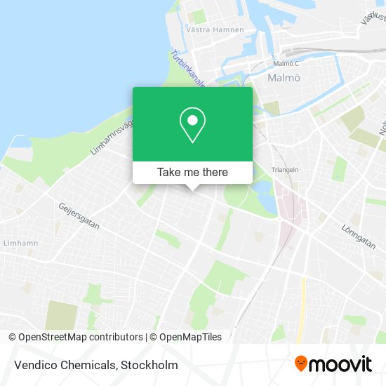 Vendico Chemicals map