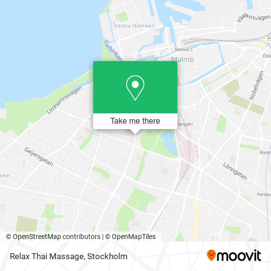 Relax Thai Massage map