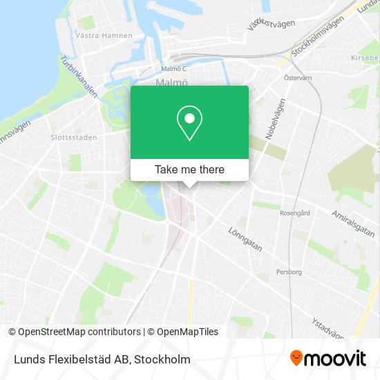 Lunds Flexibelstäd AB map