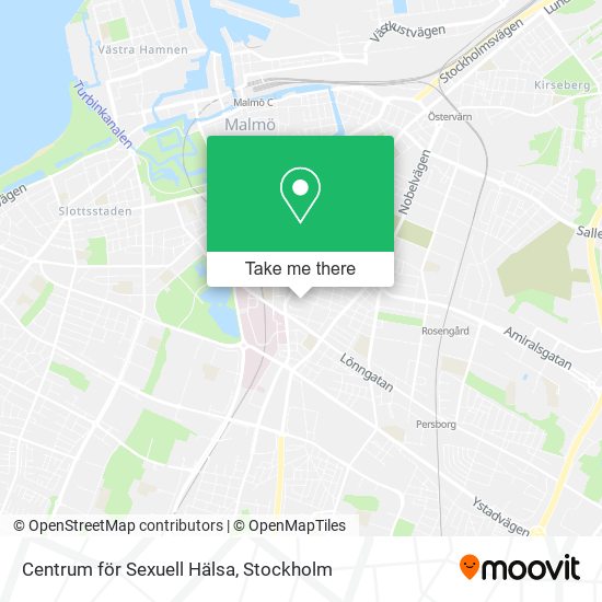 Centrum för Sexuell Hälsa map