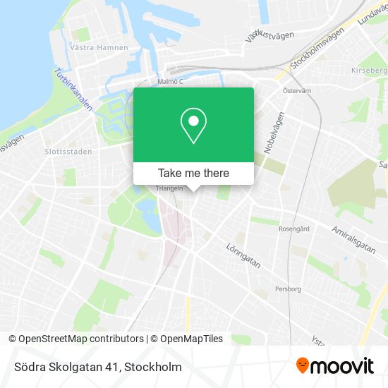 Södra Skolgatan 41 map