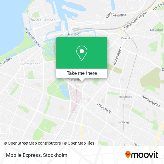 Mobile Express map