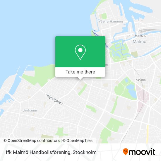 Ifk Malmö Handbollsförening map
