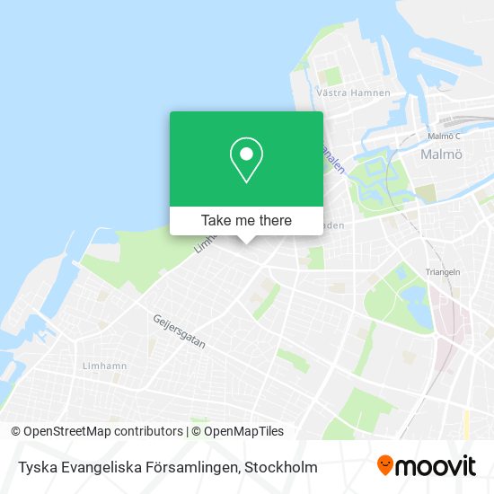 Tyska Evangeliska Församlingen map