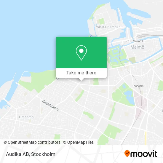 Audika AB map