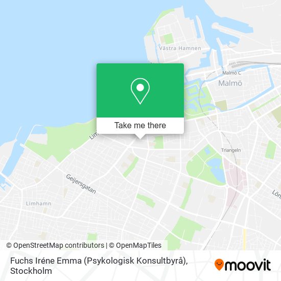 Fuchs Iréne Emma (Psykologisk Konsultbyrå) map