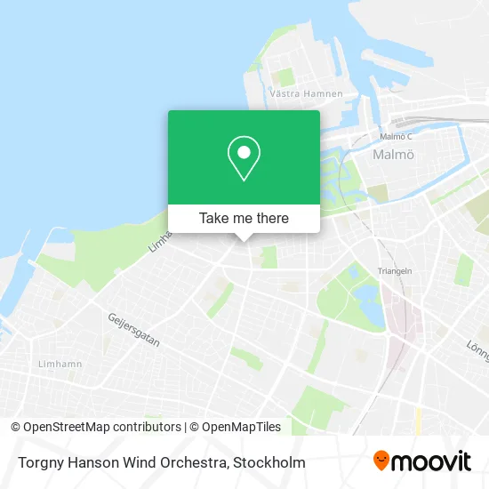 Torgny Hanson Wind Orchestra map