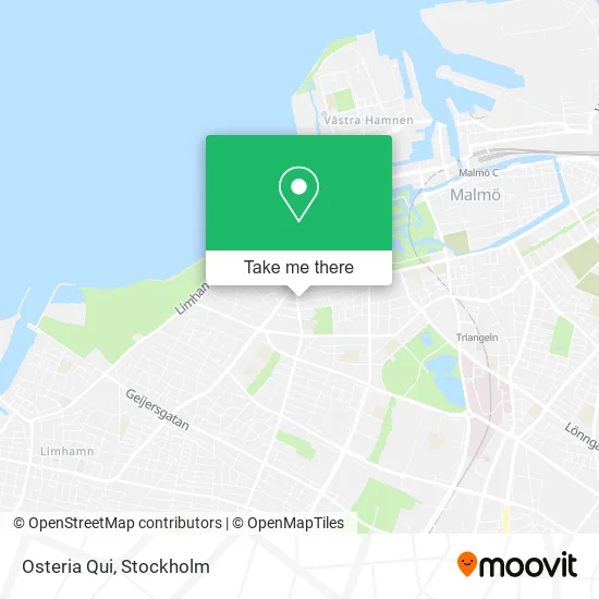 Osteria Qui map