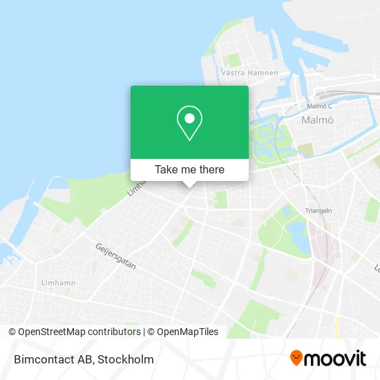 Bimcontact AB map