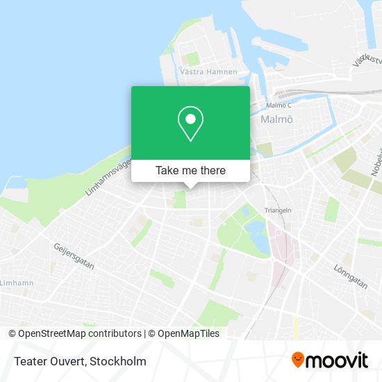 Teater Ouvert map