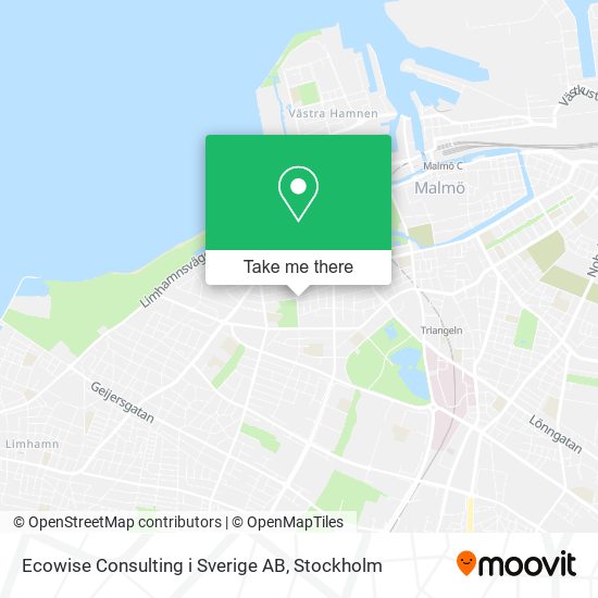 Ecowise Consulting i Sverige AB map