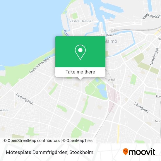 Mötesplats Dammfrigården map