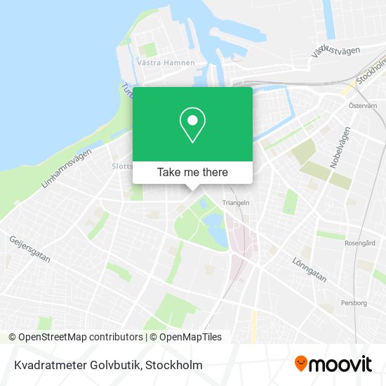 Kvadratmeter Golvbutik map