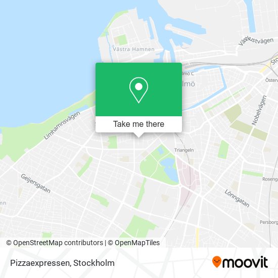 Pizzaexpressen map