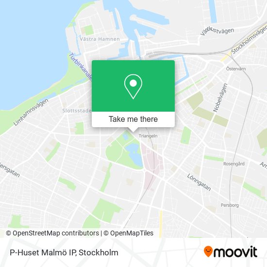 P-Huset Malmö IP map