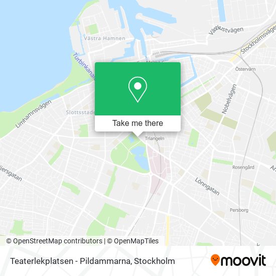 Teaterlekplatsen - Pildammarna map