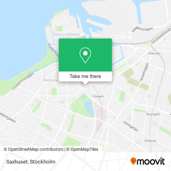 Saxhuset map