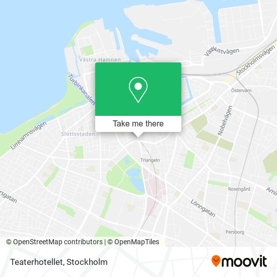 Teaterhotellet map