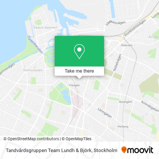 Tandvårdsgruppen Team Lundh & Björk map