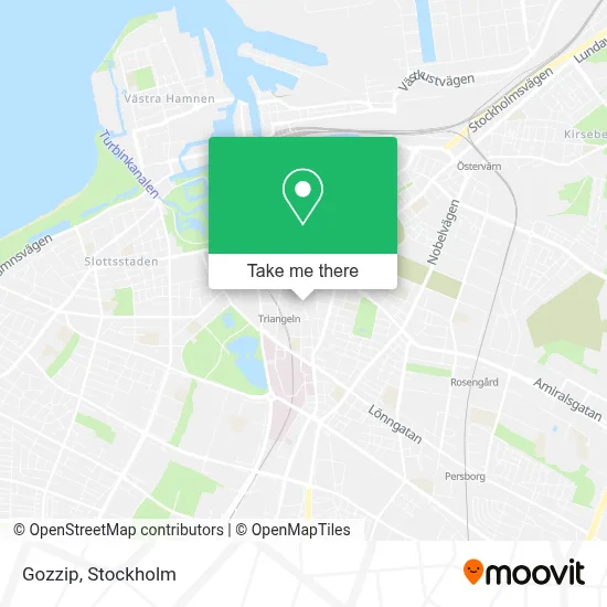 Gozzip map