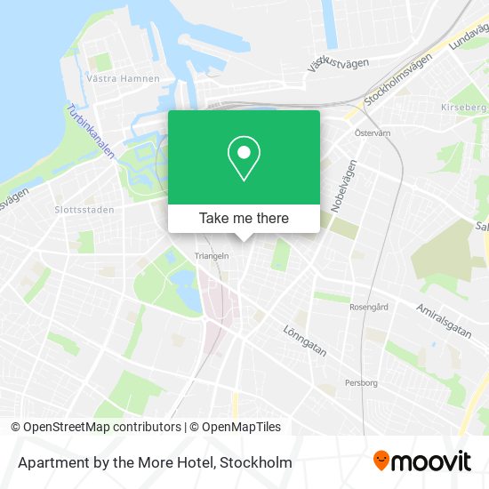 Apartment by the More Hotel map