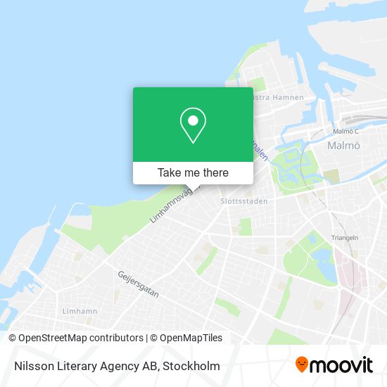 Nilsson Literary Agency AB map