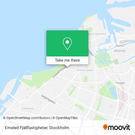 Emeled Fjällfastigheter map