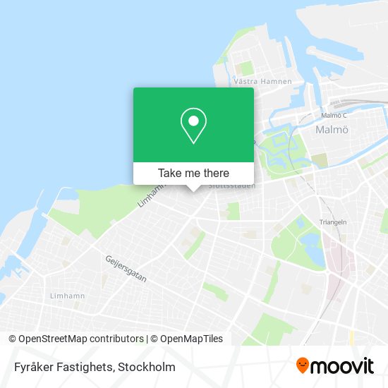Fyråker Fastighets map