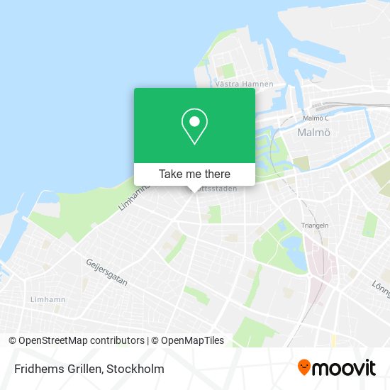 Fridhems Grillen map