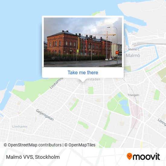 Malmö VVS map