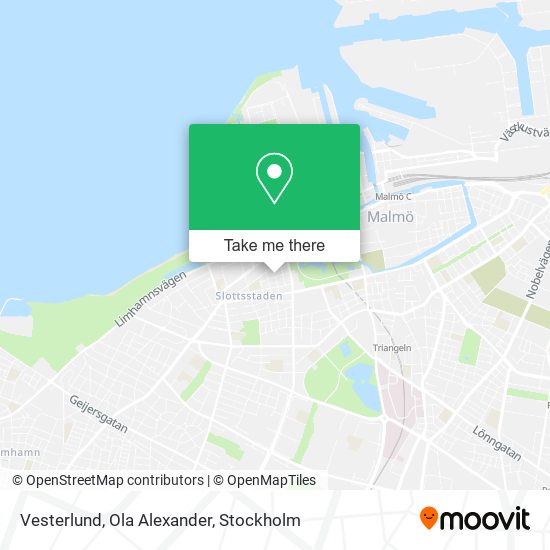 Vesterlund, Ola Alexander map