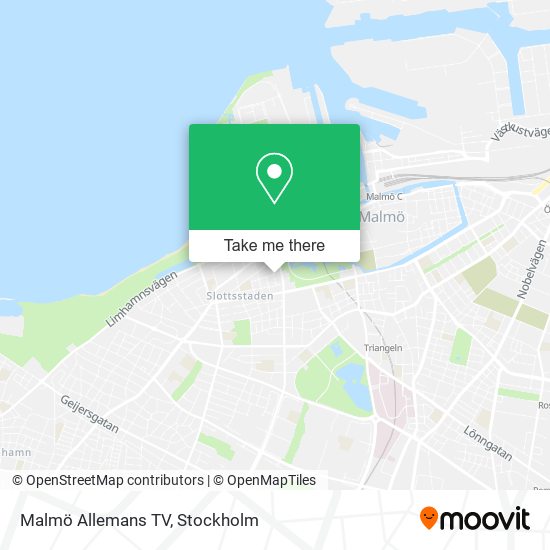 Malmö Allemans TV map