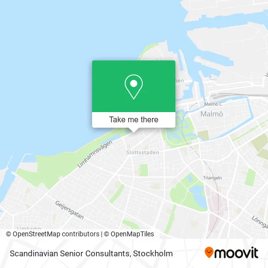 Scandinavian Senior Consultants map