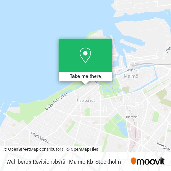 Wahlbergs Revisionsbyrå i Malmö Kb map