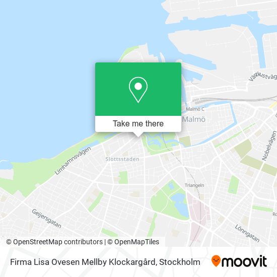 Firma Lisa Ovesen Mellby Klockargård map
