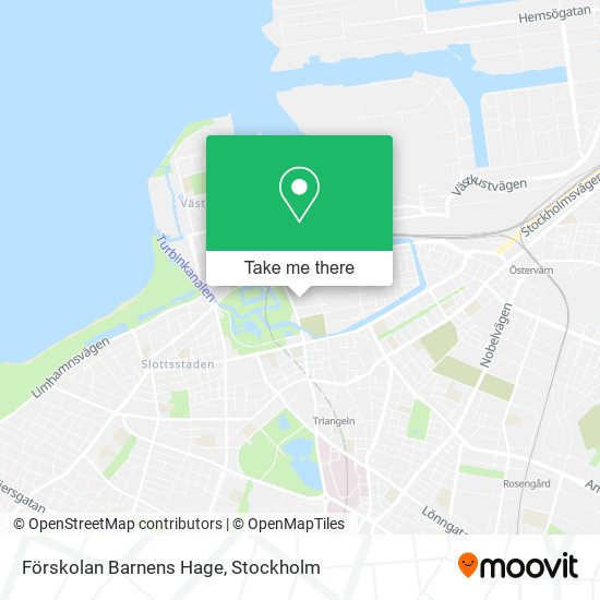 Förskolan Barnens Hage map