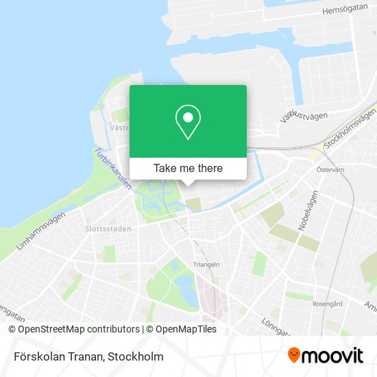 Förskolan Tranan map