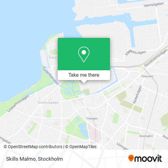 Skills Malmo map