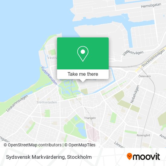 Sydsvensk Markvärdering map