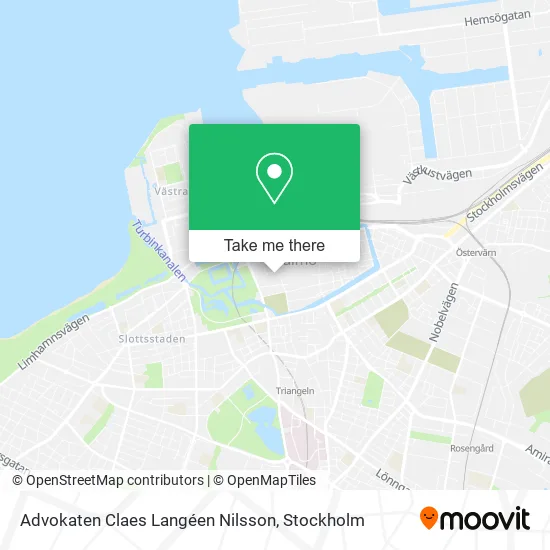 Advokaten Claes Langéen Nilsson map