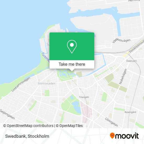 Swedbank map