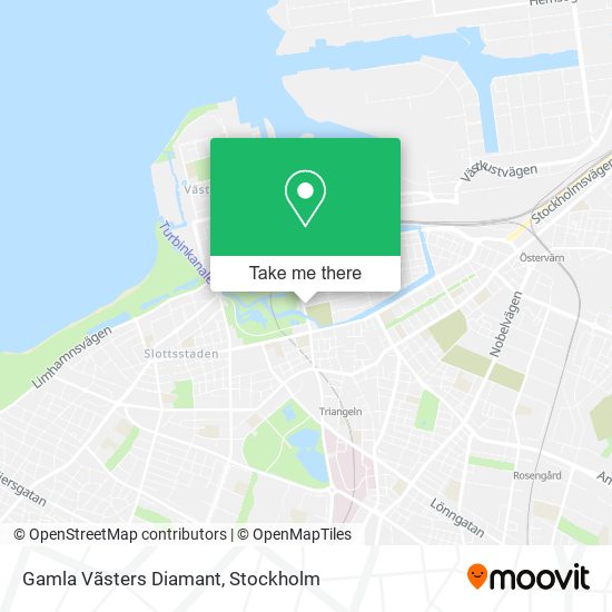 Gamla Vãsters Diamant map