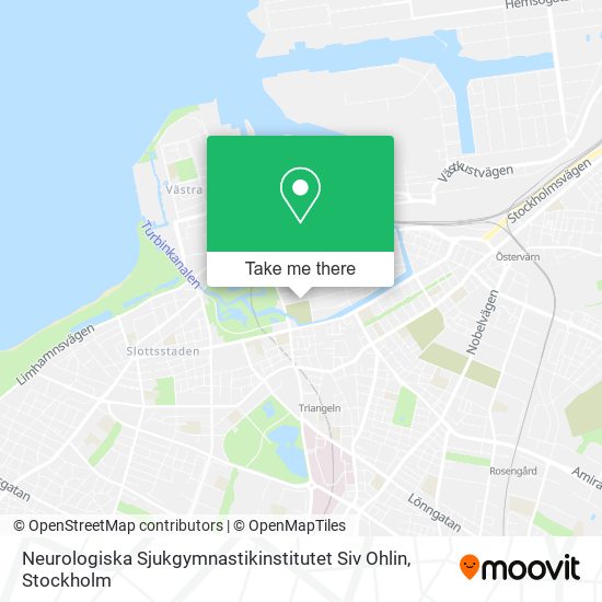 Neurologiska Sjukgymnastikinstitutet Siv Ohlin map