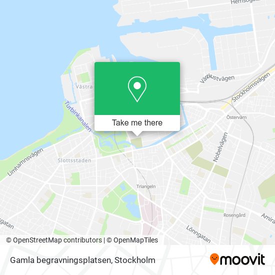 Gamla begravningsplatsen map