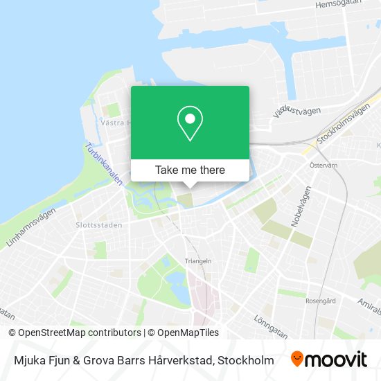 Mjuka Fjun & Grova Barrs Hårverkstad map