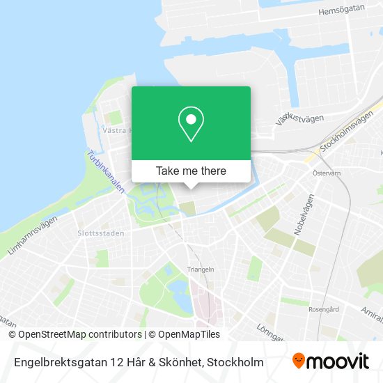 Engelbrektsgatan 12 Hår & Skönhet map