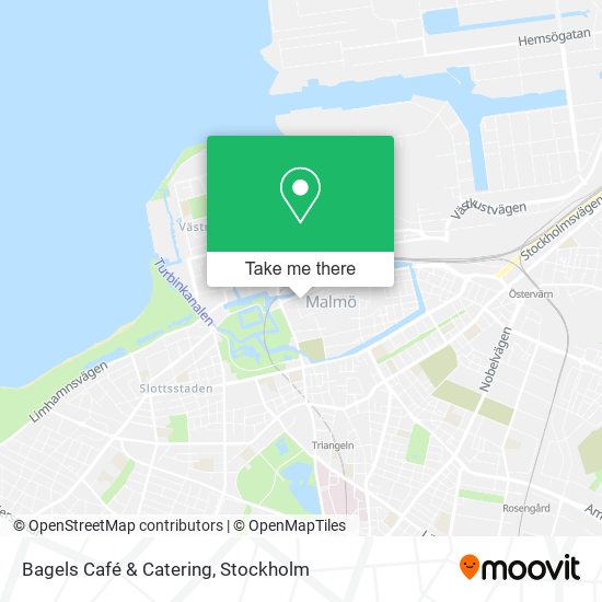 Bagels Café & Catering map