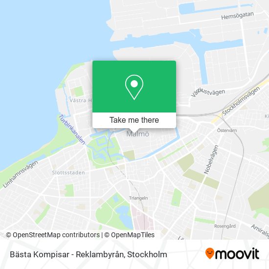 Bästa Kompisar - Reklambyrån map